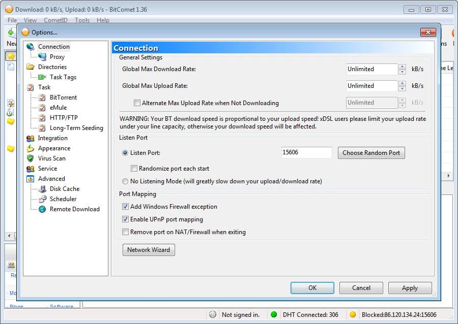 BitComet – screenshot 2